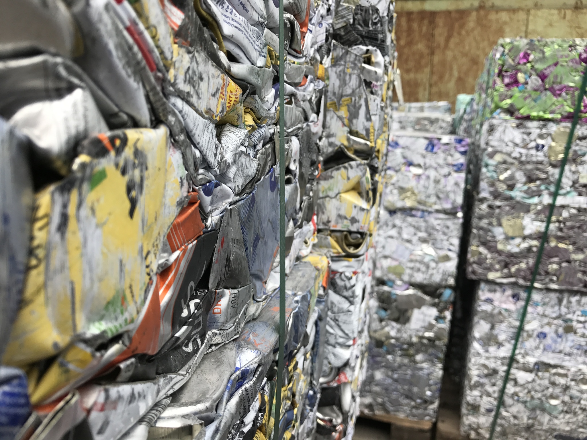 Recycled aluminium © Aluminium Stewardship Initiative