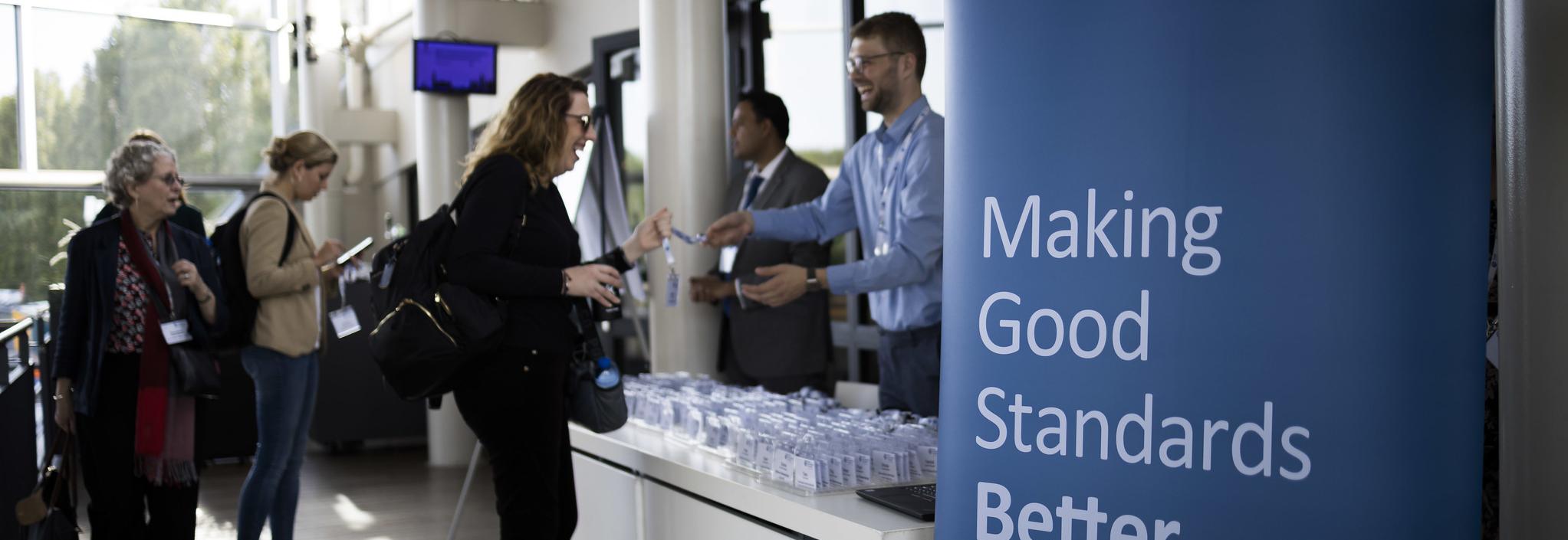 Registration at the Global Sustainability Standards Symposium