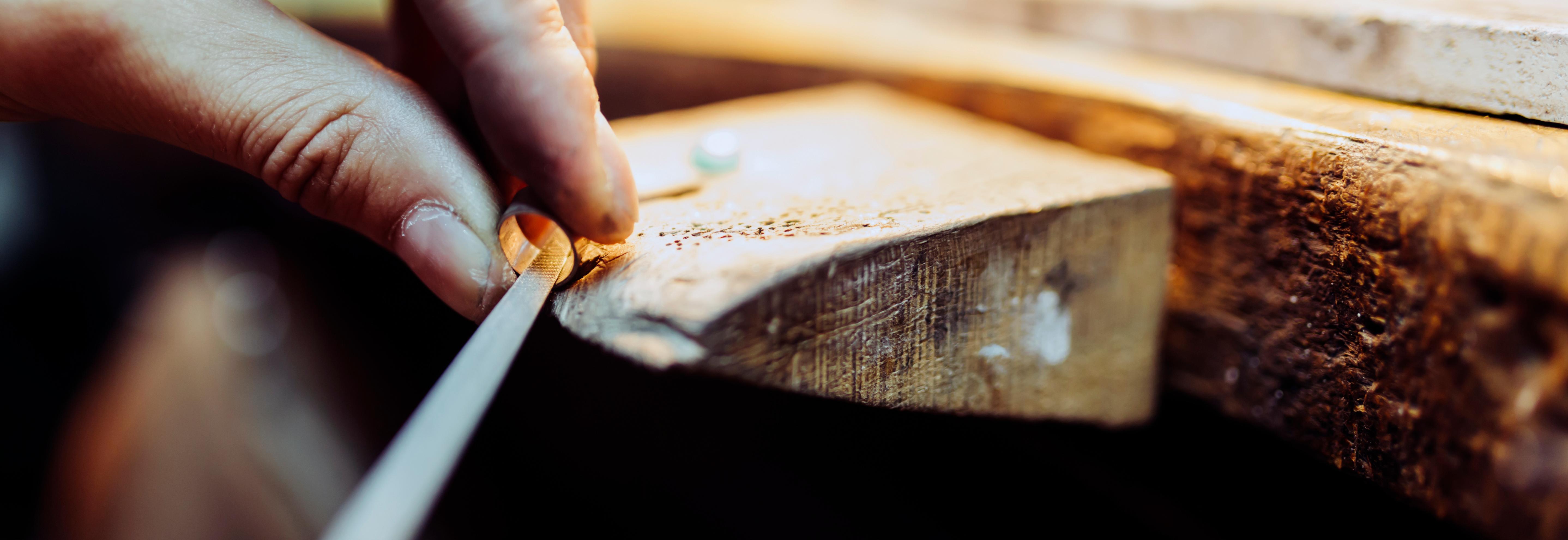 Ring carving